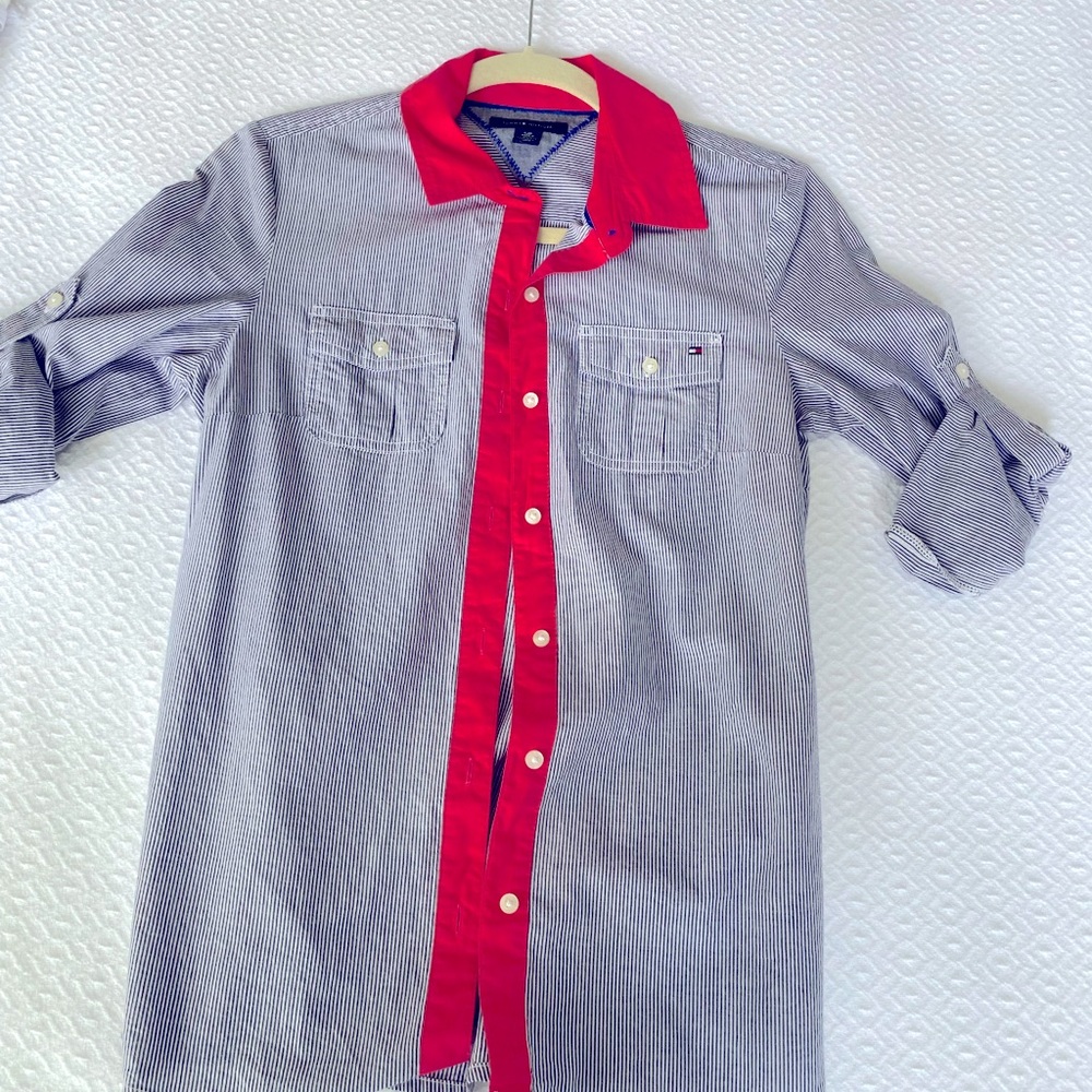 Tommy Hilfiger women’s button up shirt